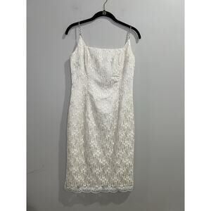 Vintage Jessica McClintock Gunne Sax Lace Dress Size 5 Wedding Bridal